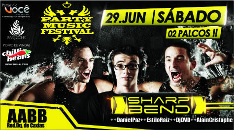 Party Music Festival dia 29 de Junho na AABB